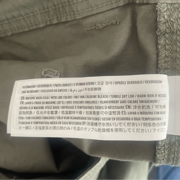 Abercrombie & Fitch Green Relaxed Carpenter Cargo Pants 37248 - Picture 11 of 13